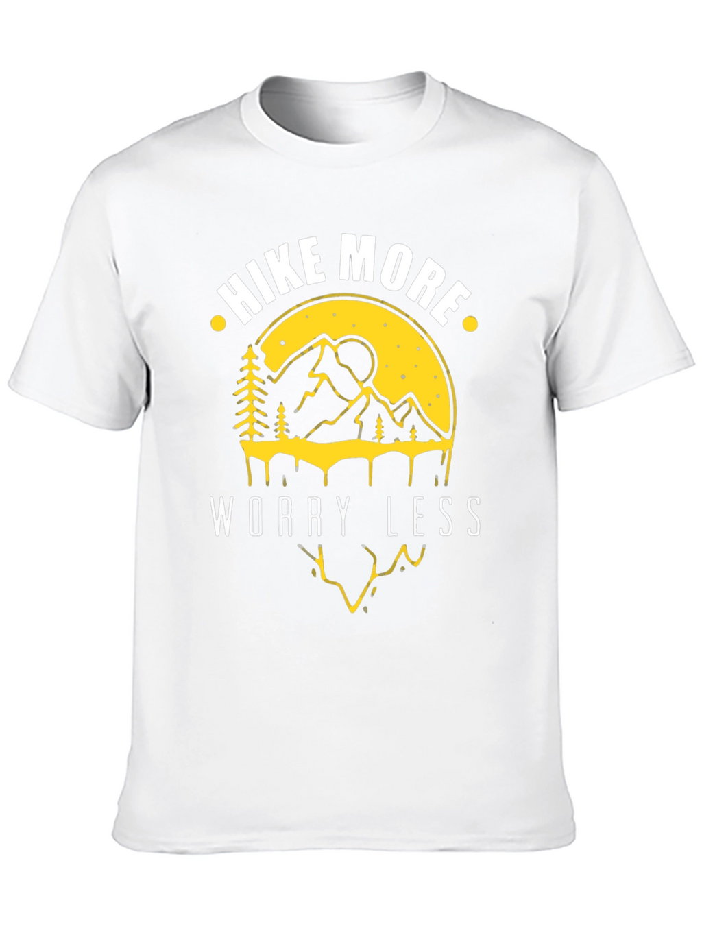 Hike More Worry Less Graphic T-Shirt