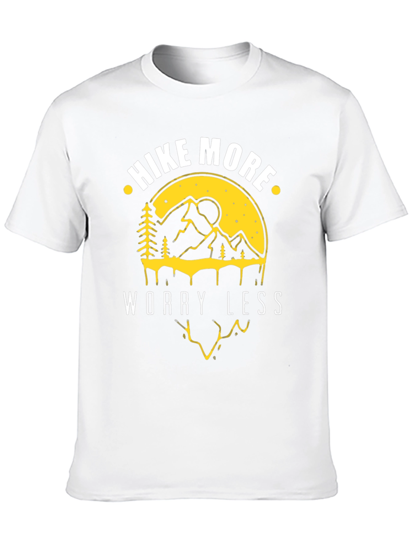 Hike More Worry Less Graphic T-Shirt