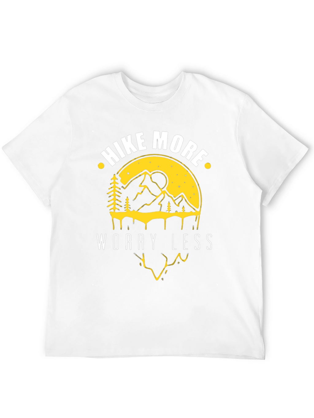 Hike More Worry Less Graphic T-Shirt
