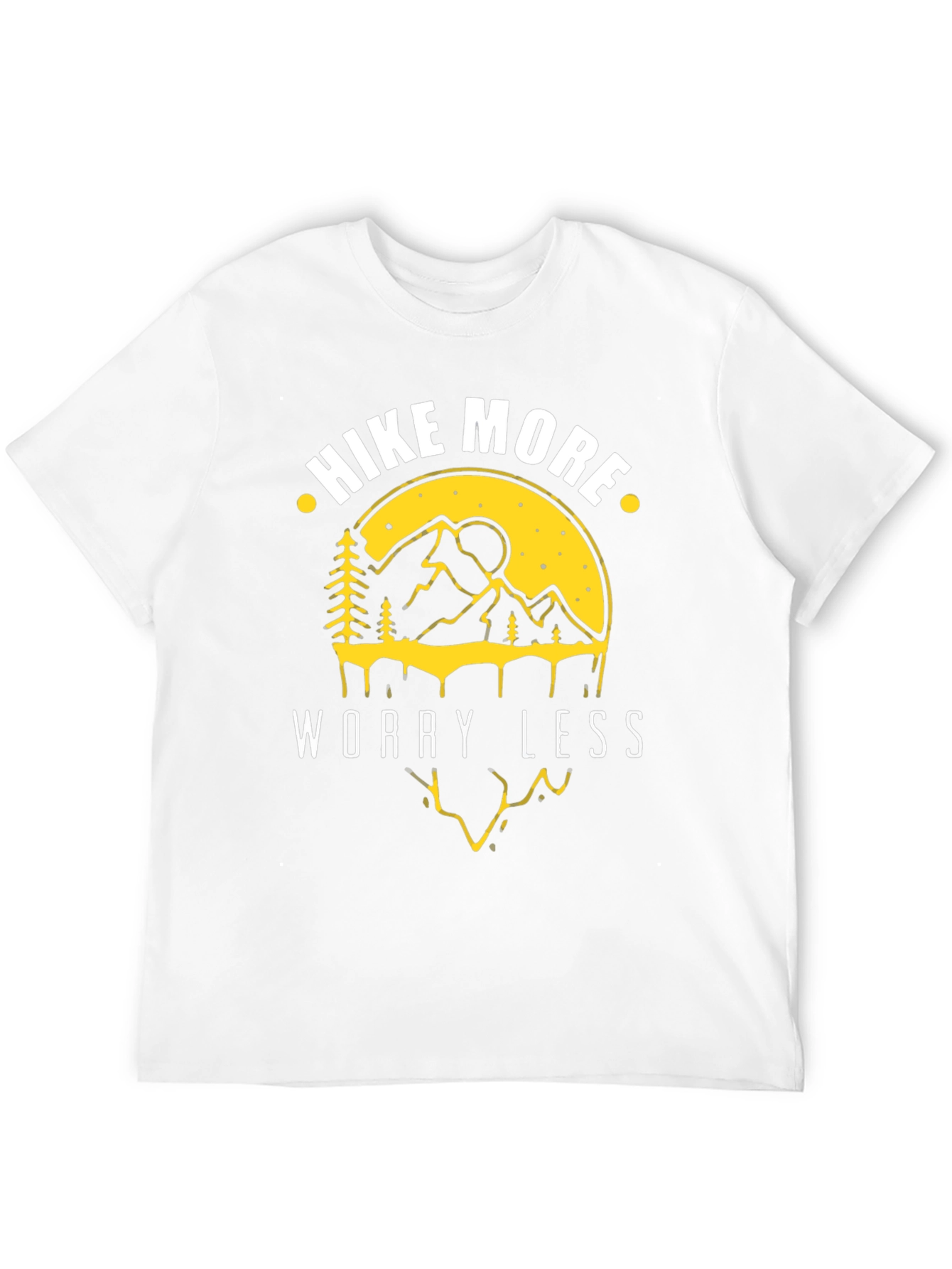 Hike More Worry Less Graphic T-Shirt