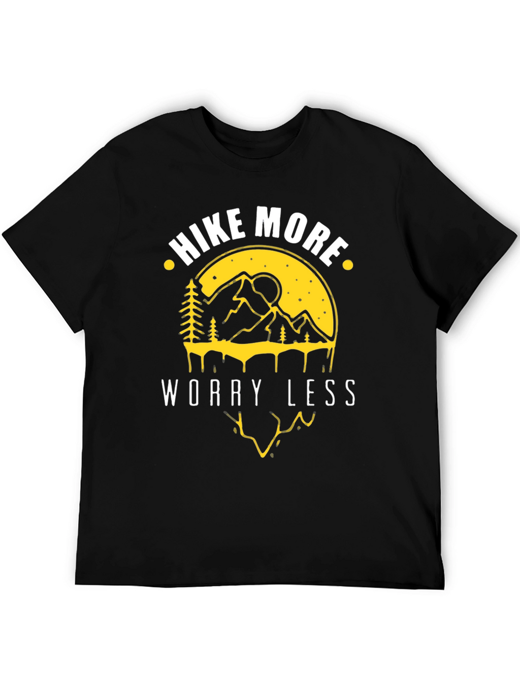 Hike More Worry Less Graphic T-Shirt