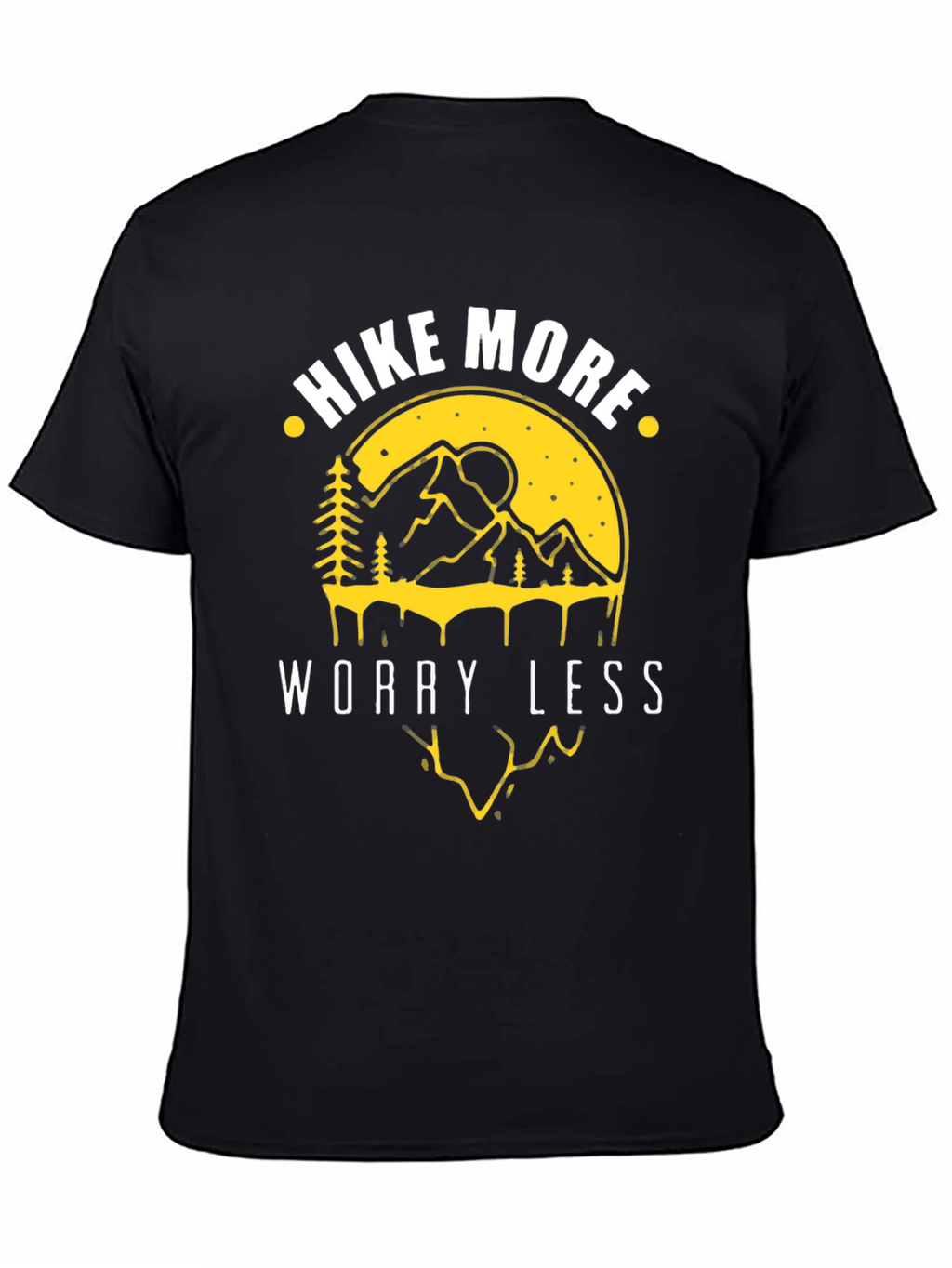 Hike More Worry Less Graphic T-Shirt