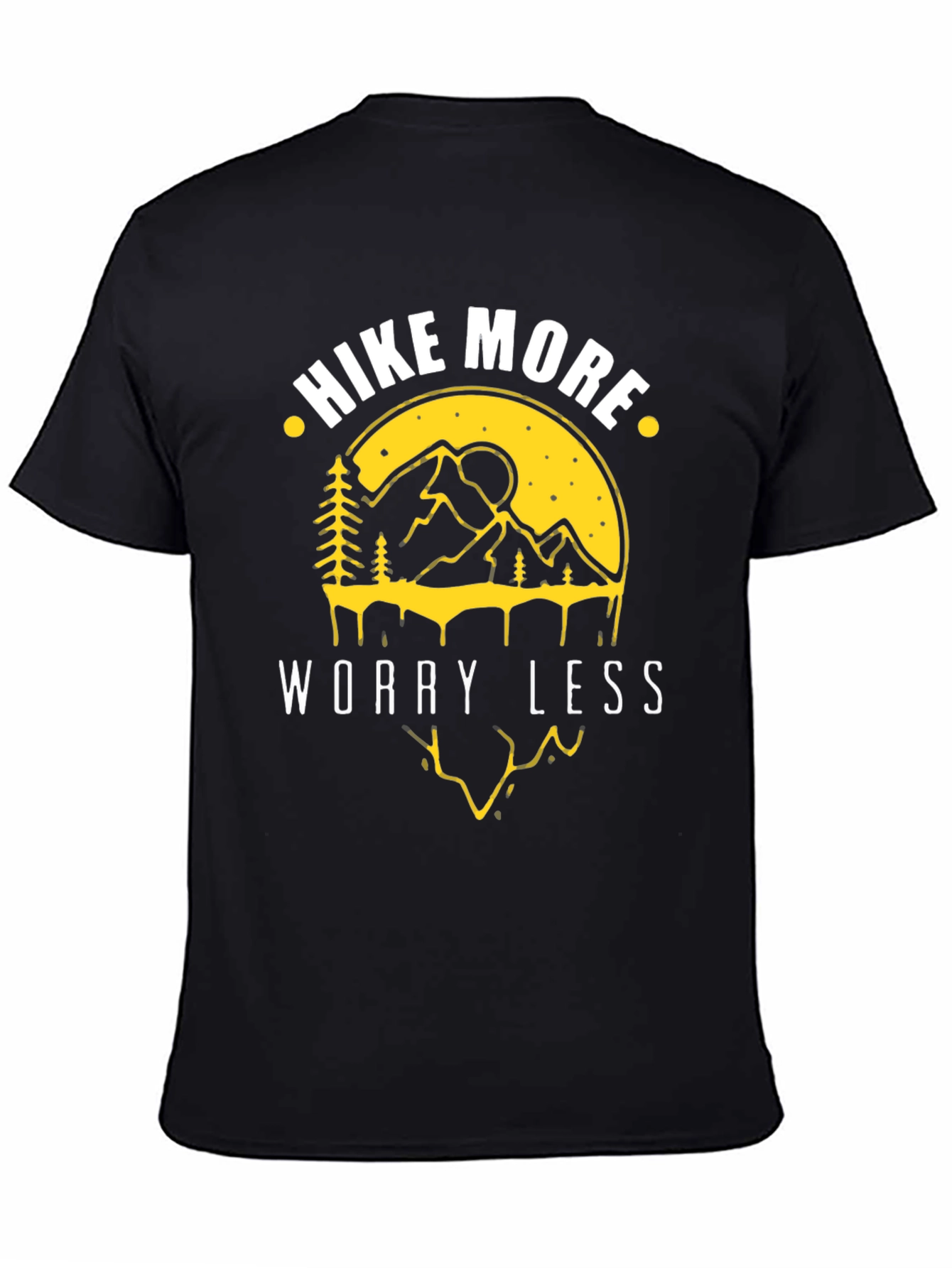 Hike More Worry Less Graphic T-Shirt