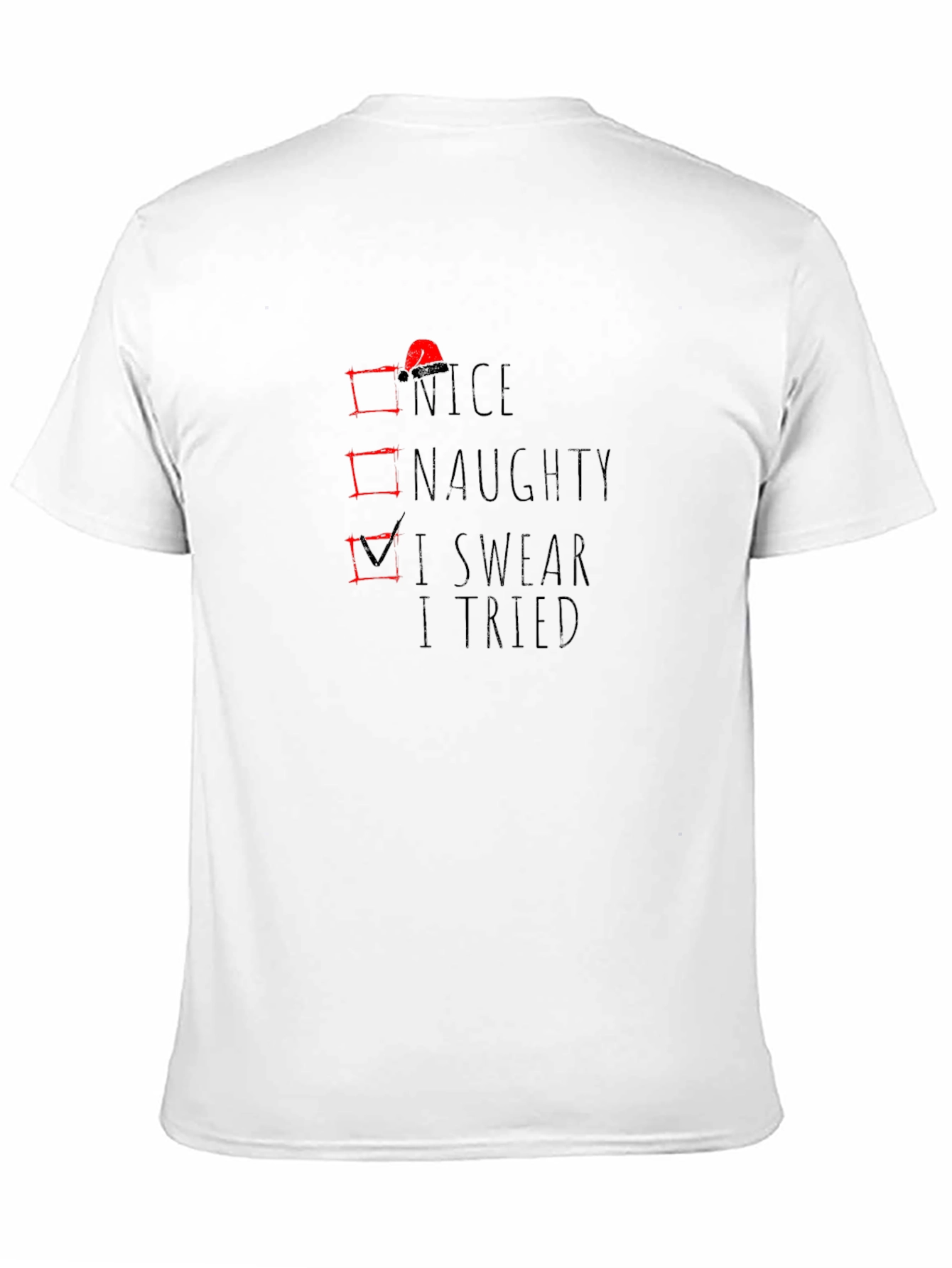 Naughty or Nice? Funny Christmas T-Shirt