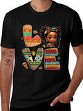 Love African Girl T-Shirt