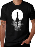 Chess Queen Reflecting T-Shirt