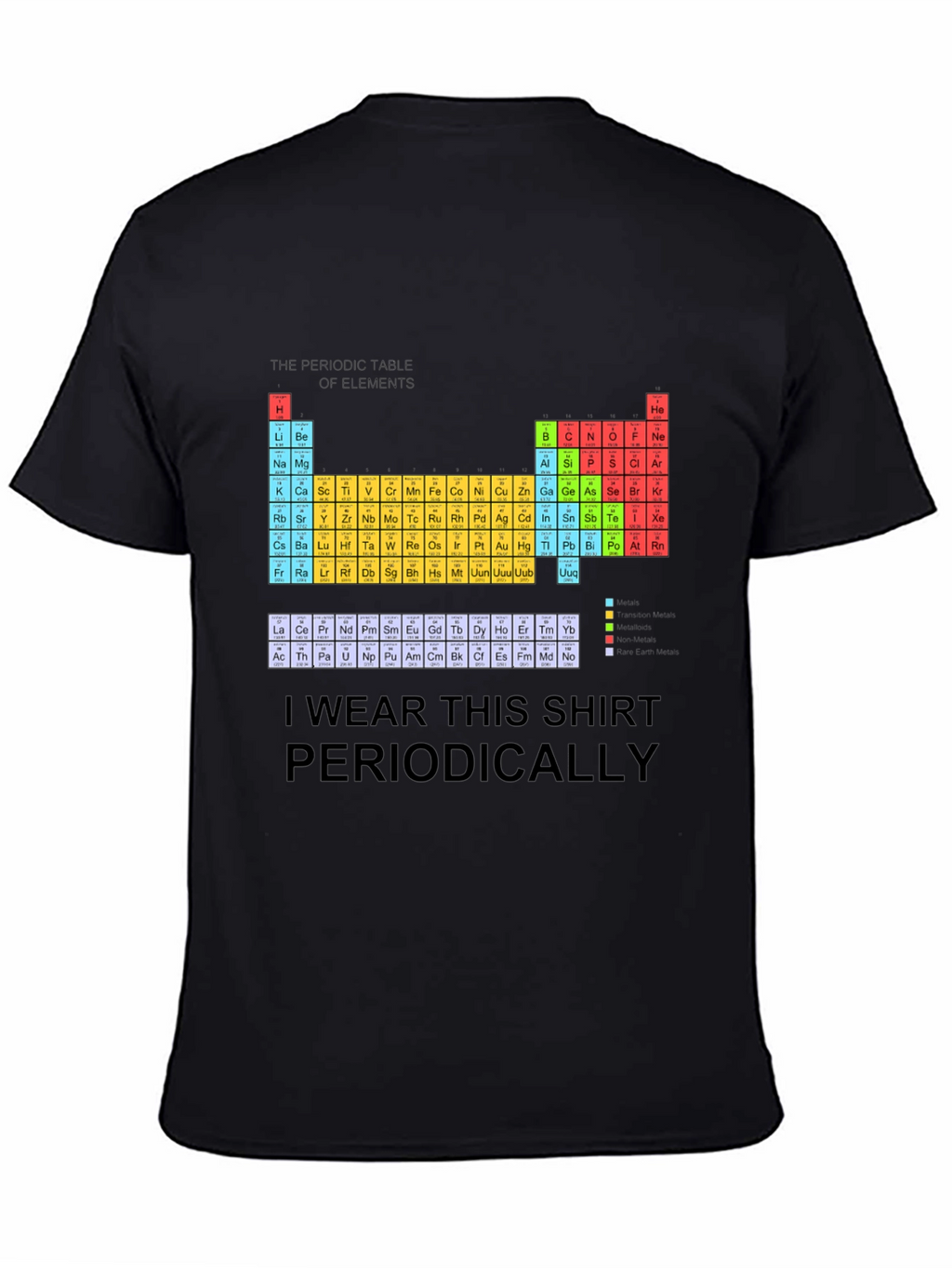 Periodic Table T-Shirt - I Wear This Shirt Periodically