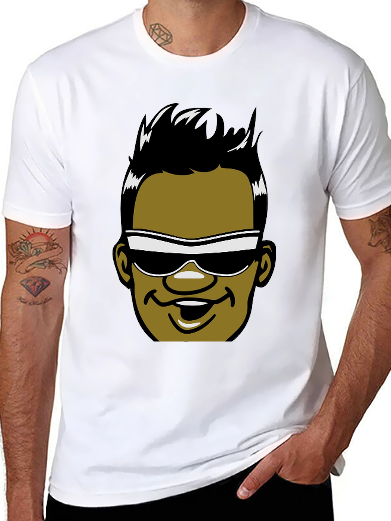 Cool Cartoon Graphic T-Shirt