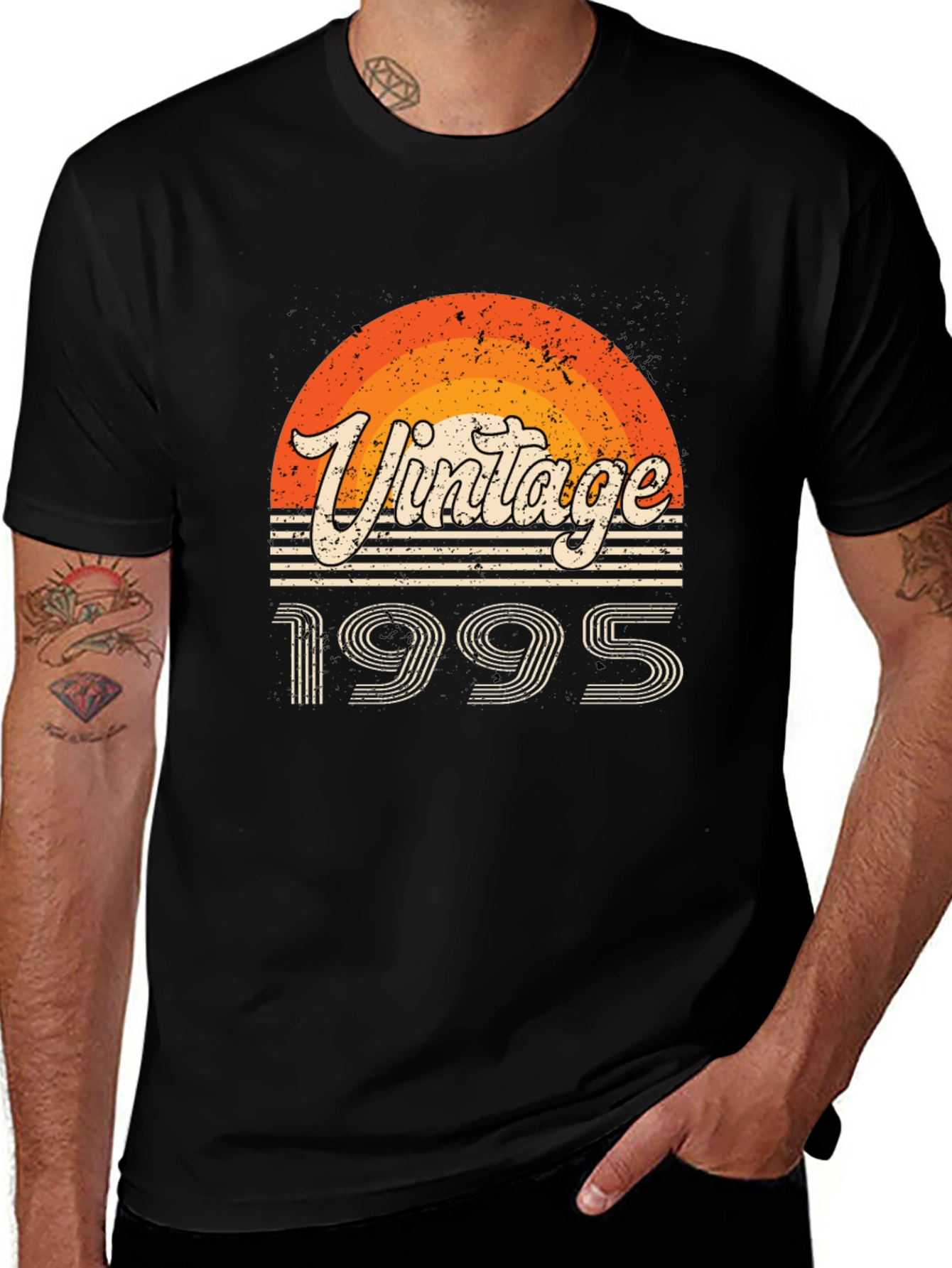 Vintage 1995 Graphic T-Shirt Retro Style