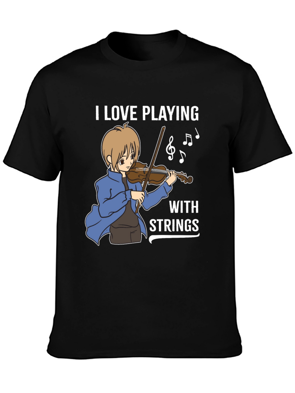 I Love Playing With Strings T-Shirt