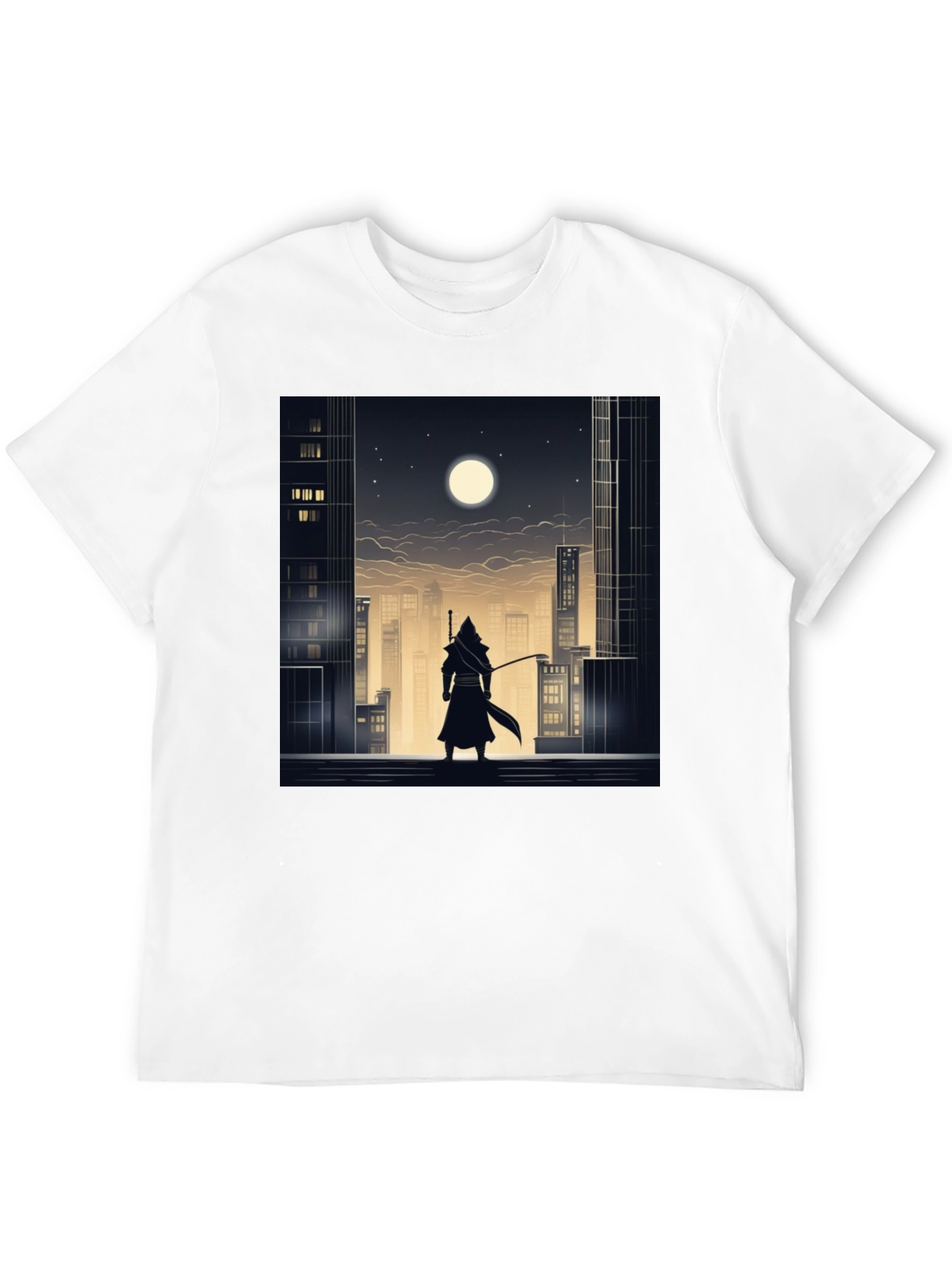 Urban Ninja Graphic Tee - Black