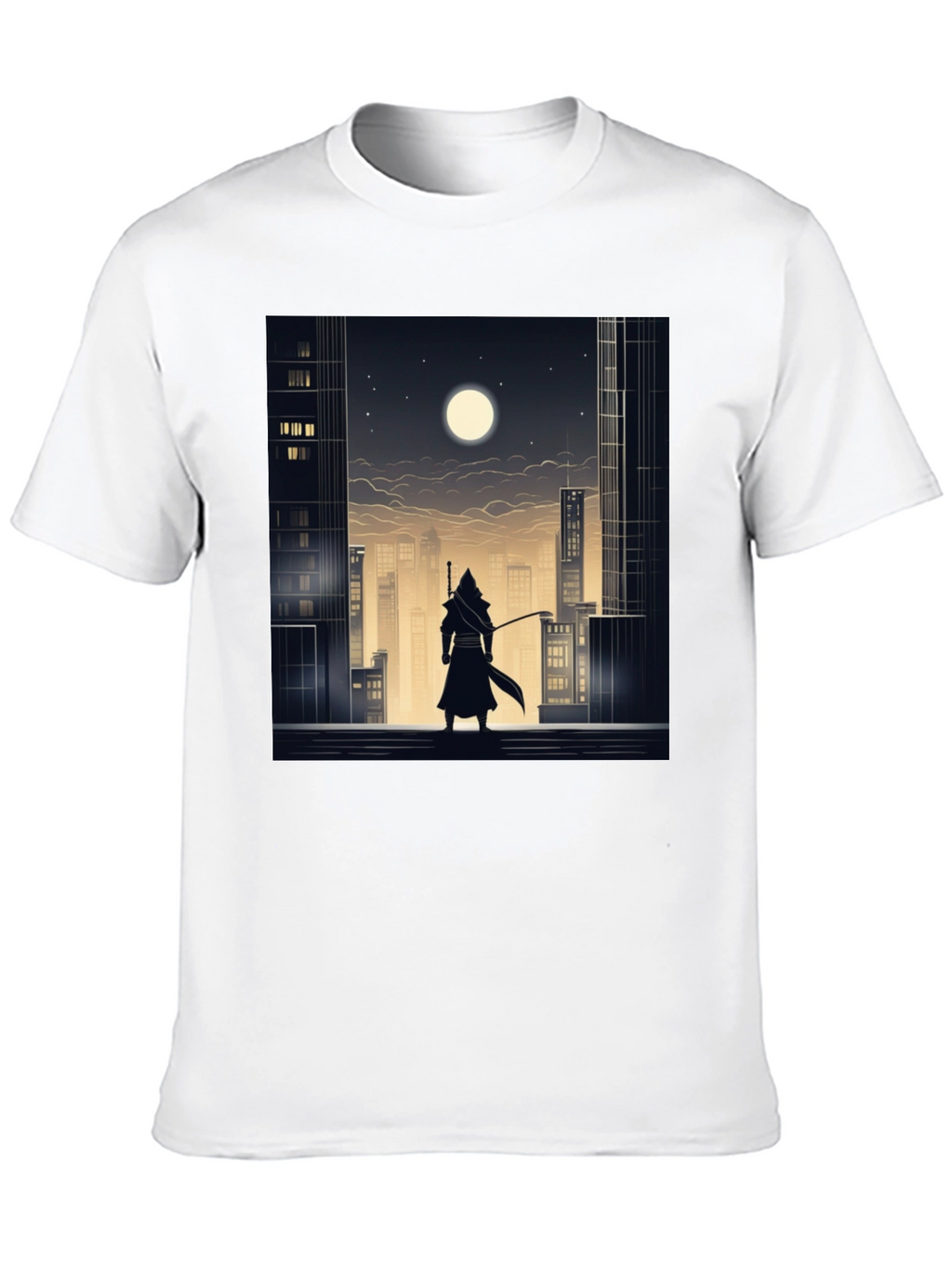 Urban Ninja Graphic Tee - Black
