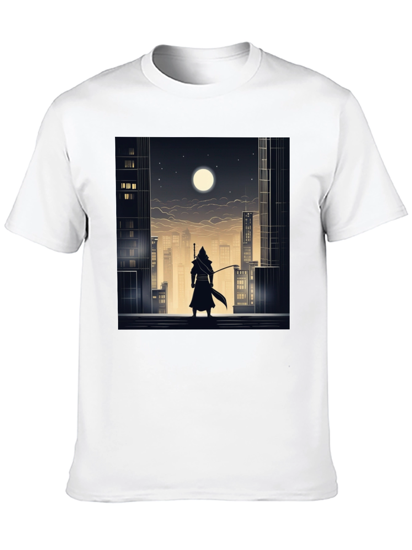 Urban Ninja Graphic Tee - Black