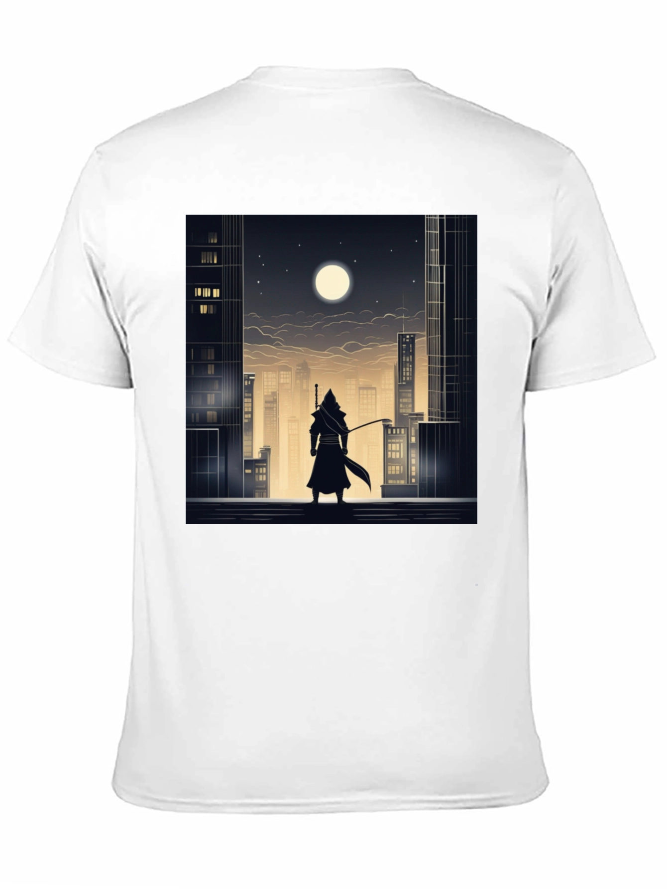 Urban Ninja Graphic Tee - Black