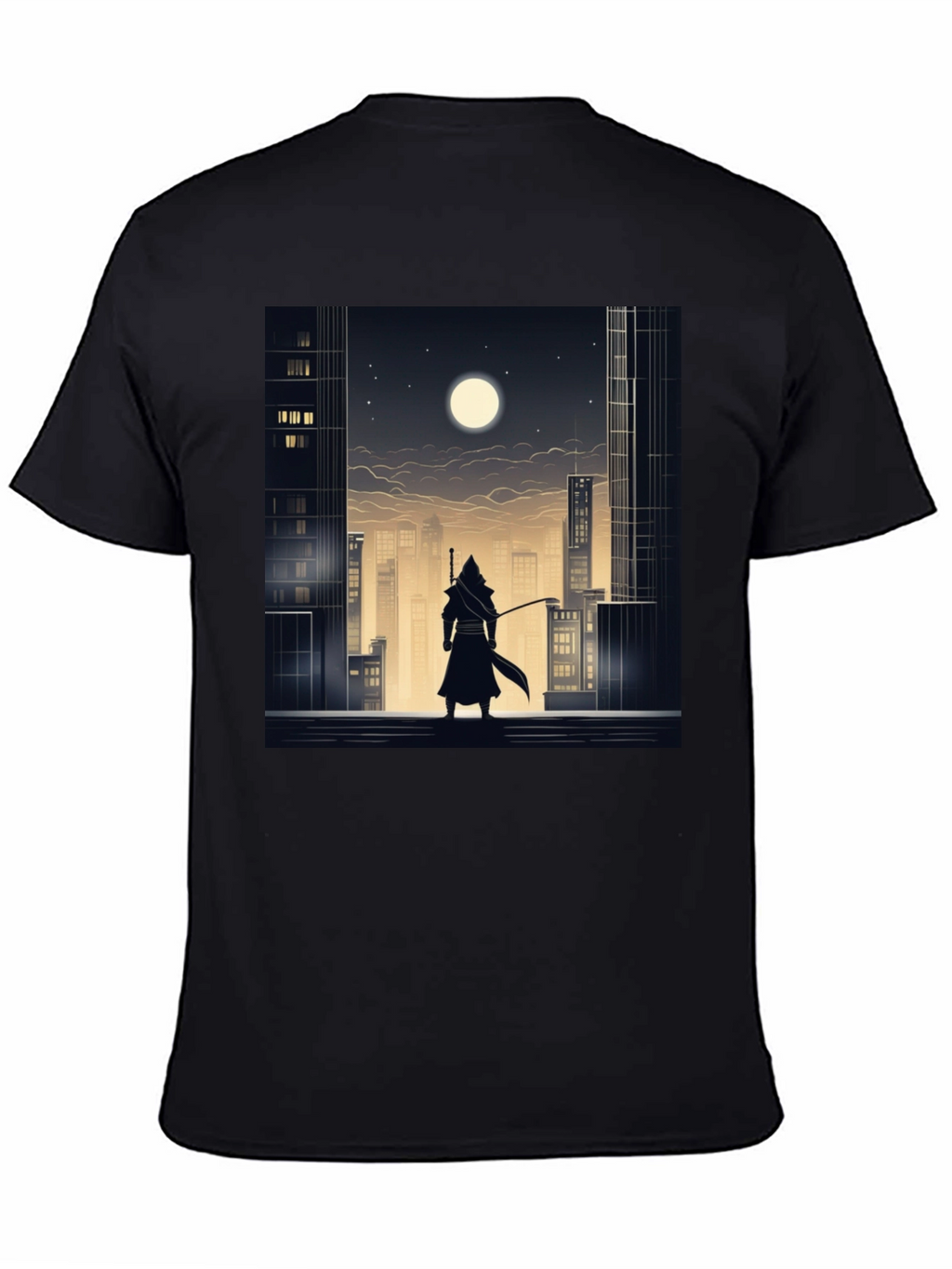 Urban Ninja Graphic Tee - Black