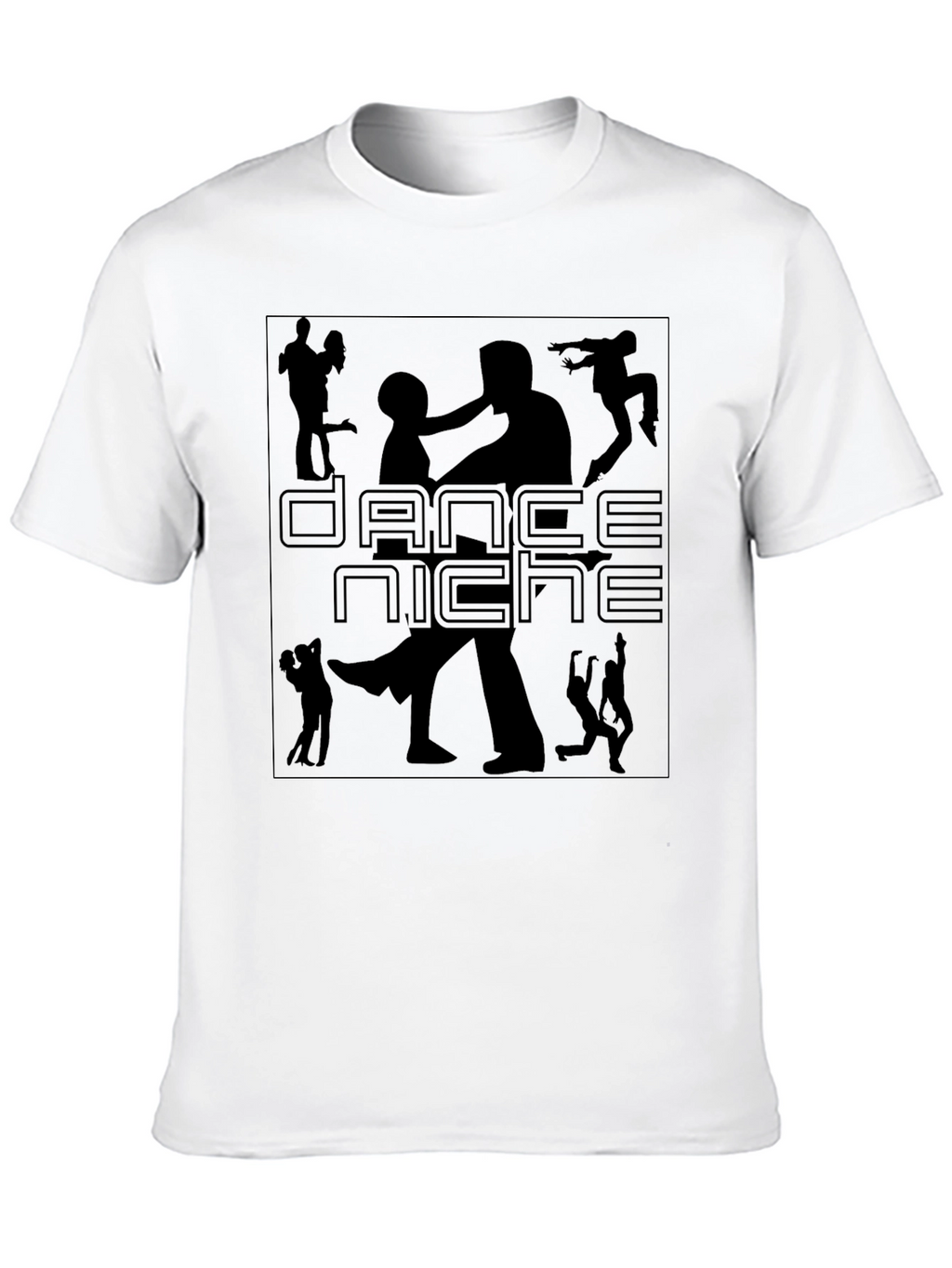 Dance Niche Graphic T-Shirt - Black