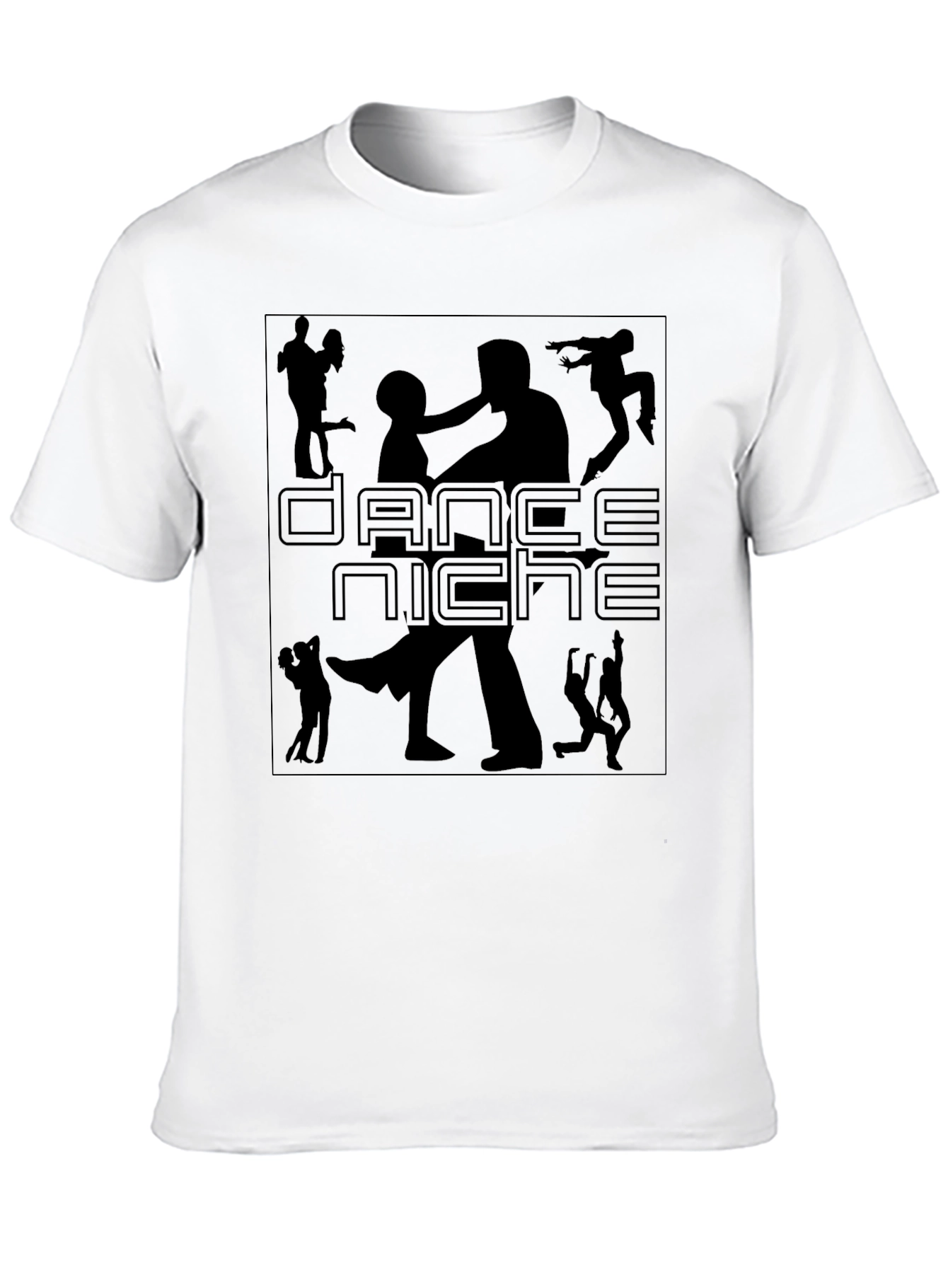 Dance Niche Graphic T-Shirt - Black