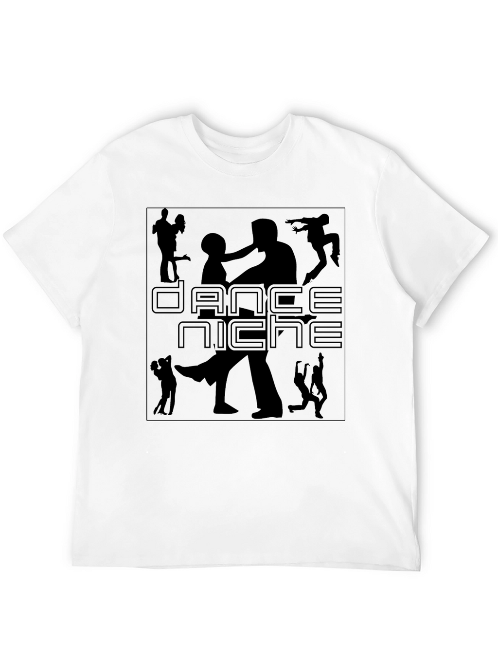 Dance Niche Graphic T-Shirt - Black