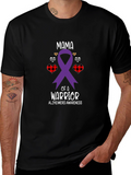 Alzheimers Awareness Warrior Mama T-Shirt
