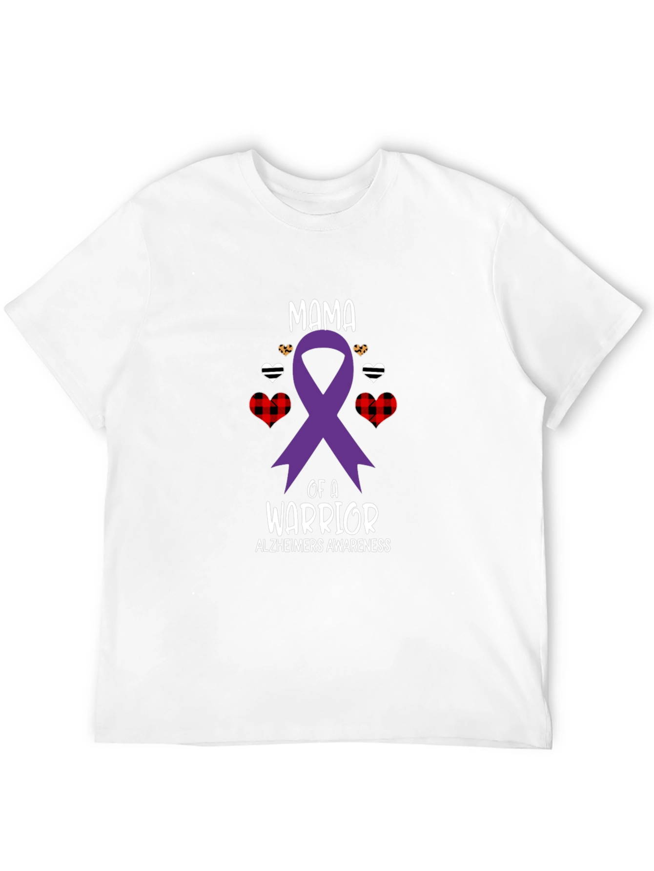 Alzheimers Awareness Warrior Mama T-Shirt