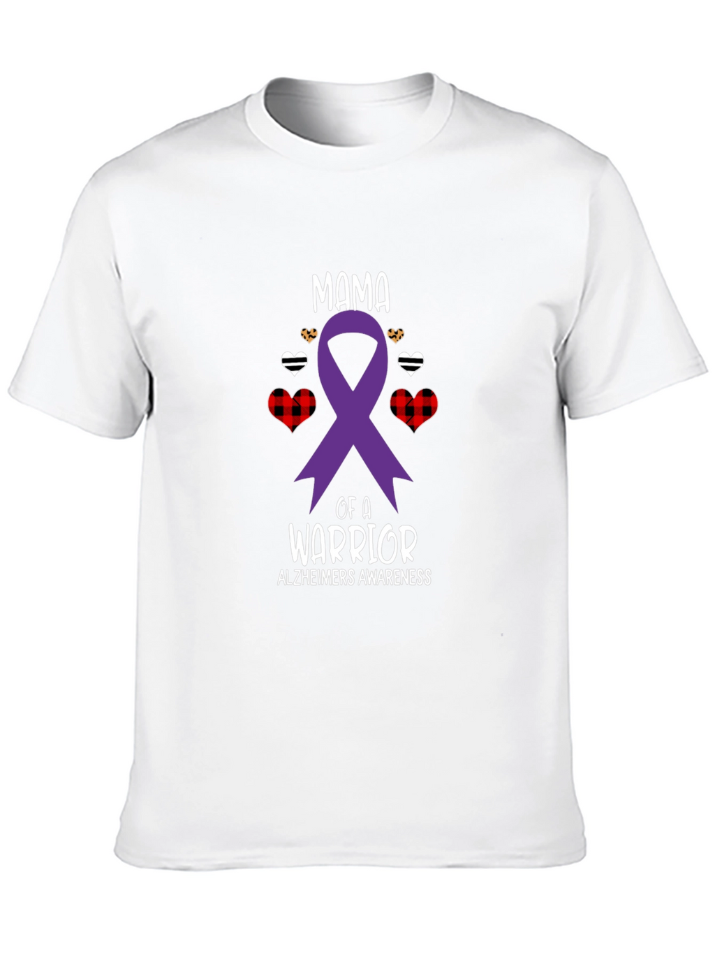 Alzheimers Awareness Warrior Mama T-Shirt