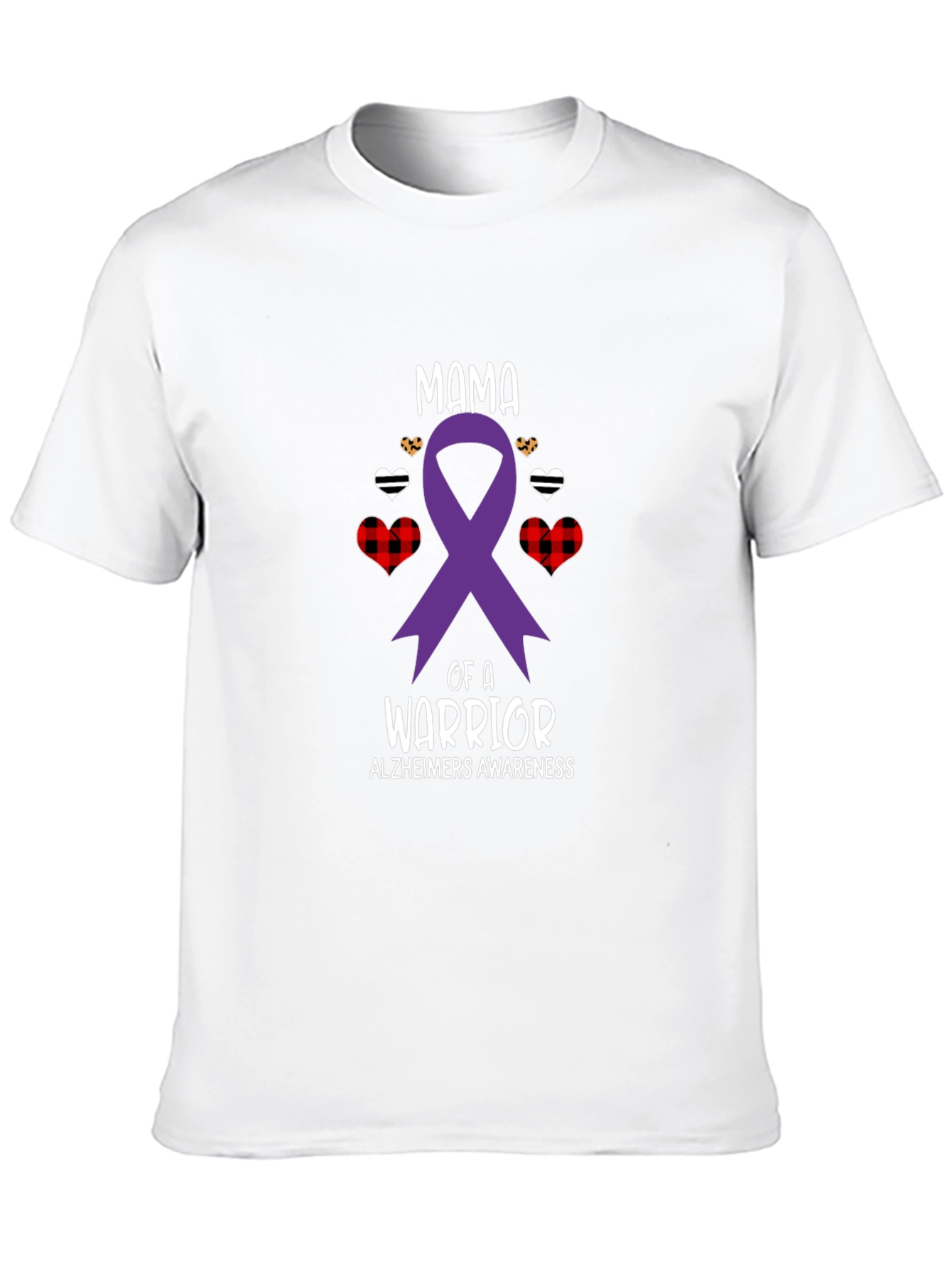 Alzheimers Awareness Warrior Mama T-Shirt