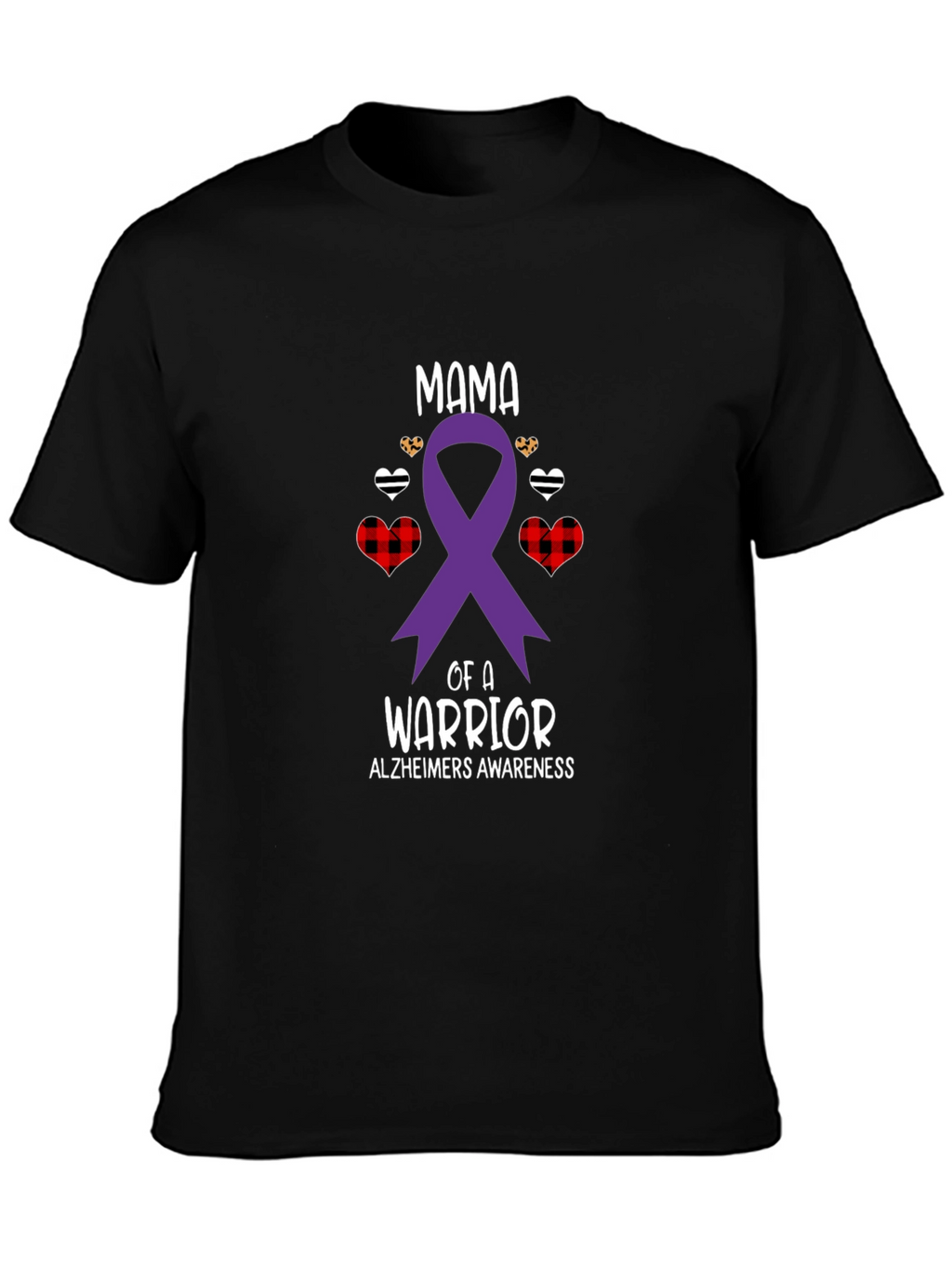 Alzheimers Awareness Warrior Mama T-Shirt