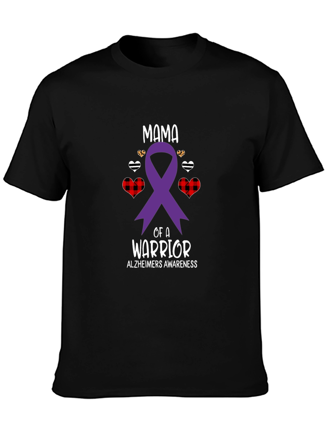 Alzheimers Awareness Warrior Mama T-Shirt