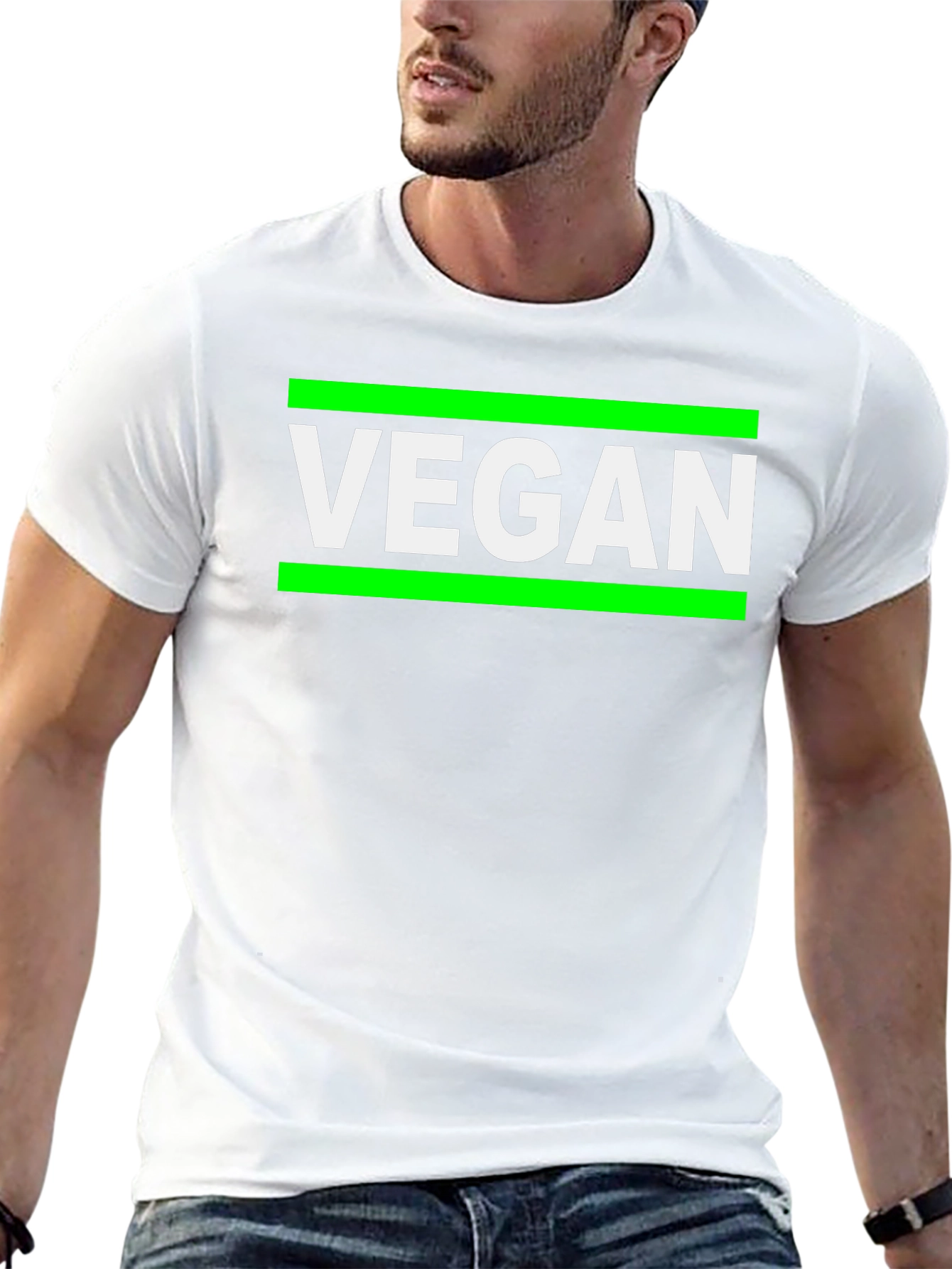 Vegan T-Shirt - Bold Statement Tee