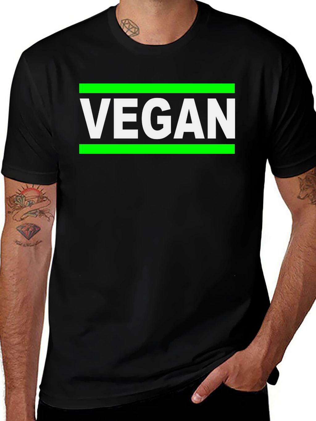 Vegan T-Shirt - Bold Statement Tee