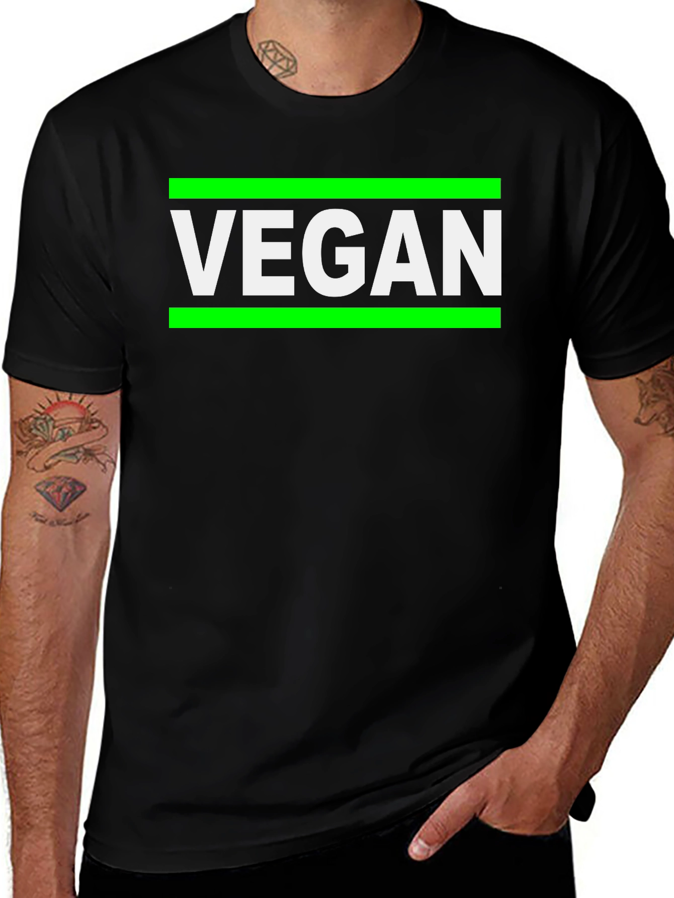 Vegan T-Shirt - Bold Statement Tee