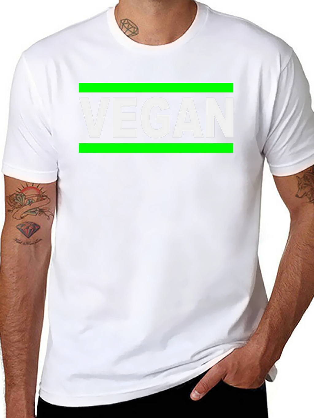 Vegan T-Shirt - Bold Statement Tee