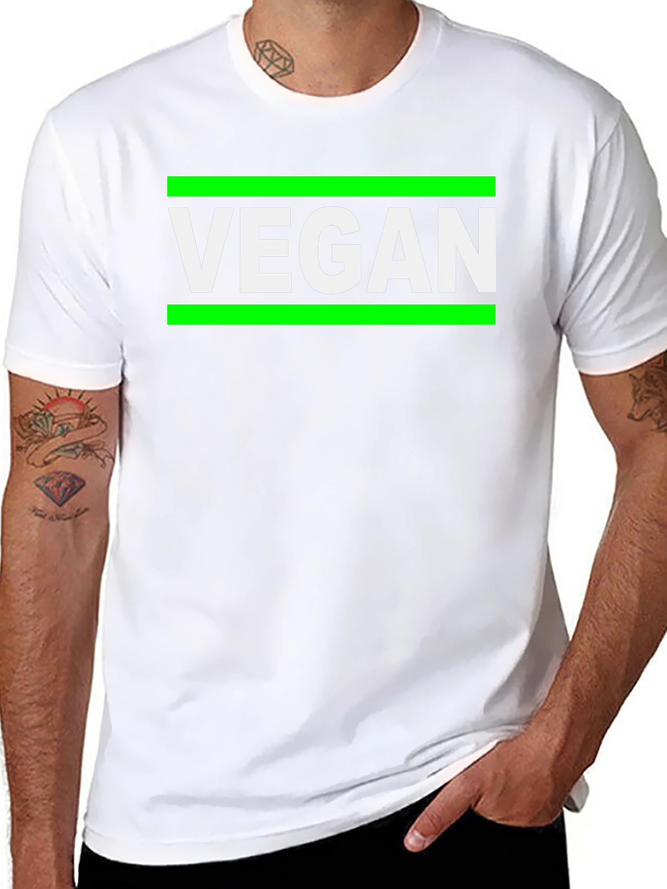Vegan T-Shirt - Bold Statement Tee