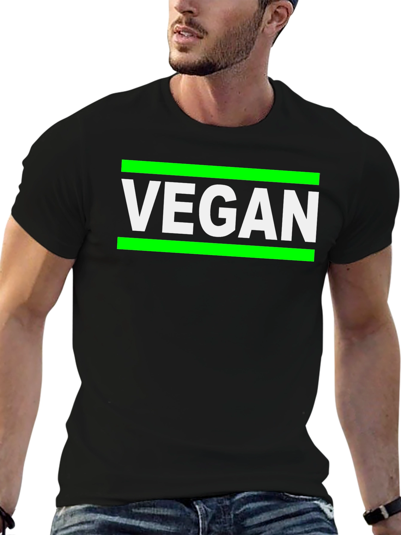 Vegan T-Shirt - Bold Statement Tee