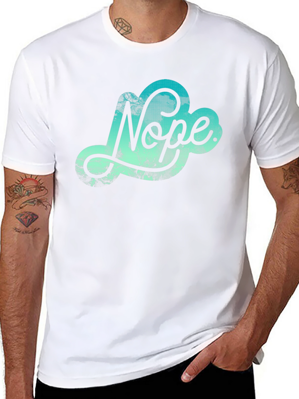 Nope Graphic Tee - Cool Casual Style