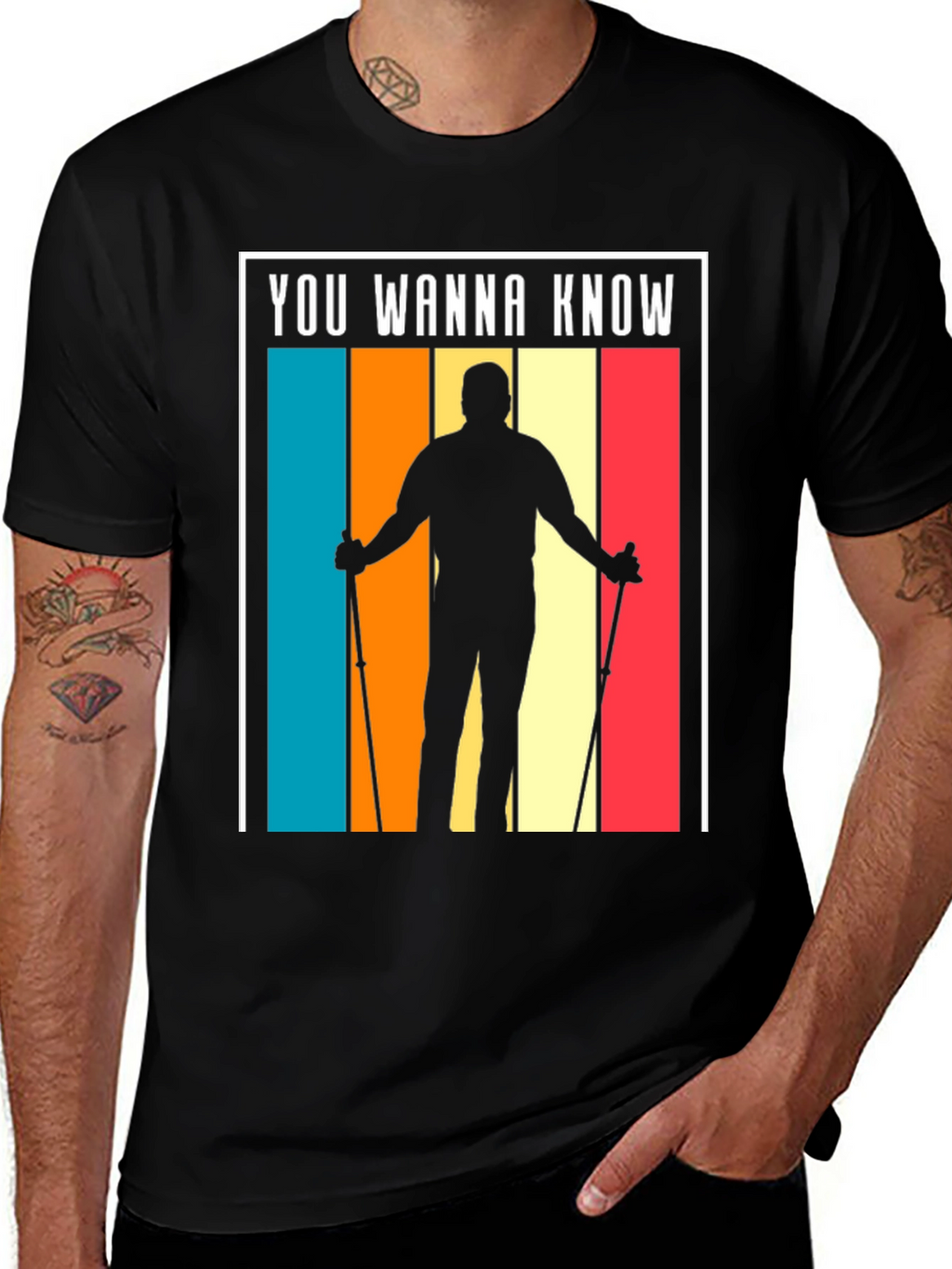 Retro Hiker T-Shirt - You Wanna Know?