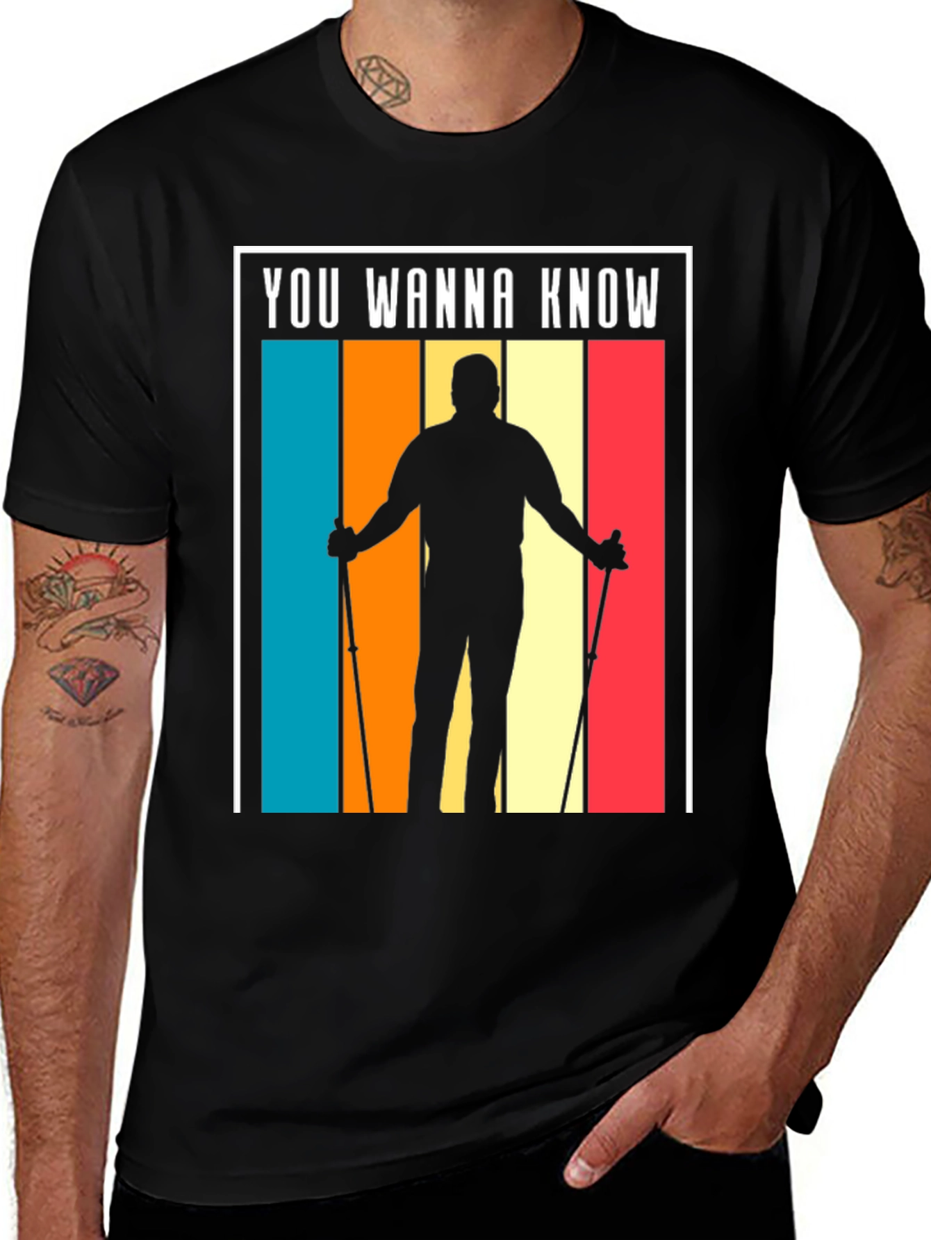 Retro Hiker T-Shirt - You Wanna Know?