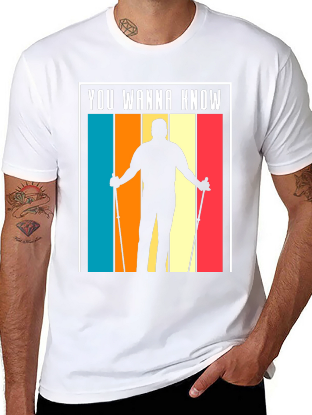 Retro Hiker T-Shirt - You Wanna Know?