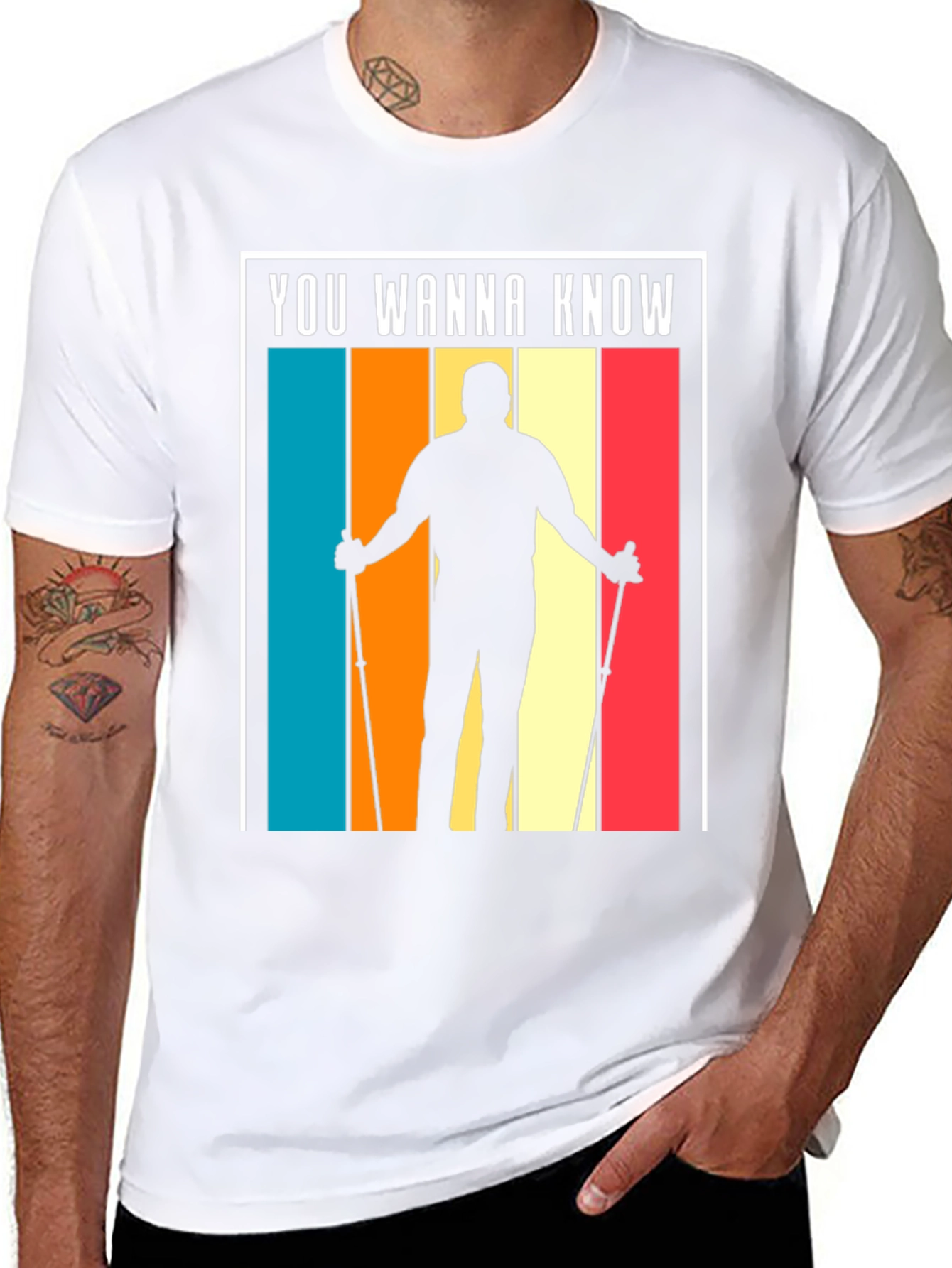Retro Hiker T-Shirt - You Wanna Know?