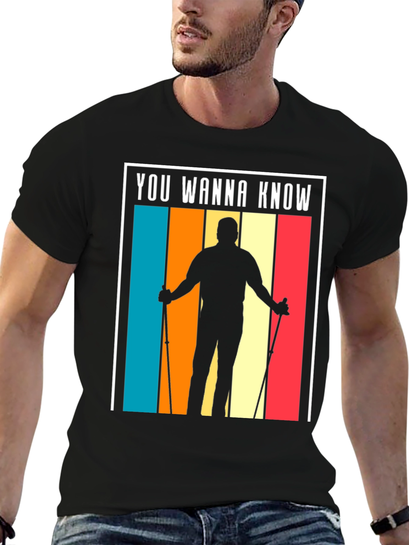 Retro Hiker T-Shirt - You Wanna Know?