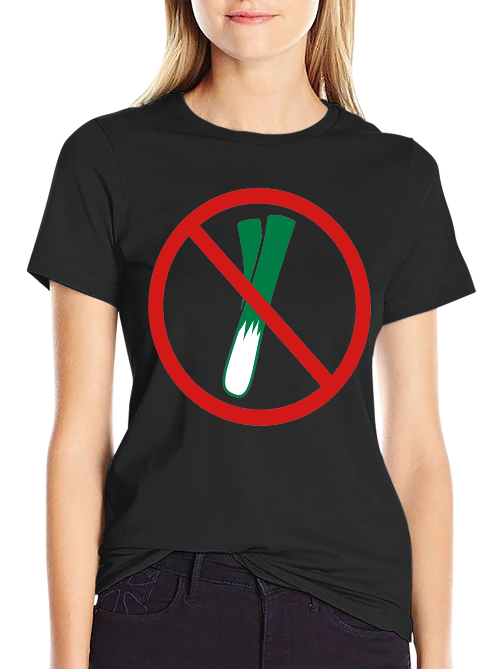 No Leeks T-Shirt - Forbidden Vegetable Tee