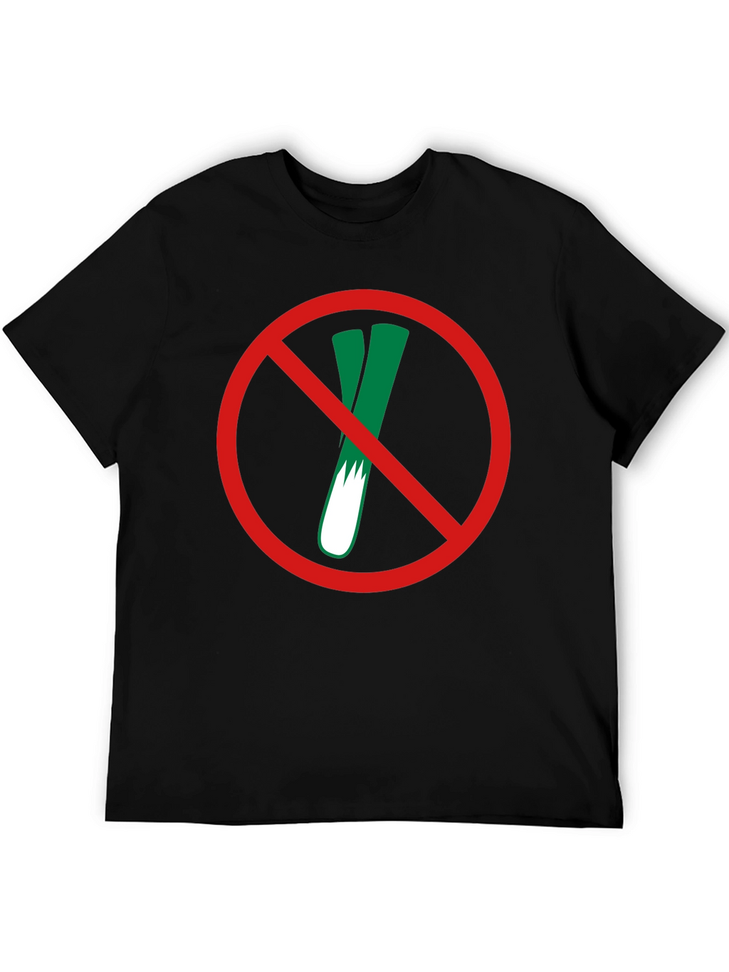 No Leeks T-Shirt - Forbidden Vegetable Tee