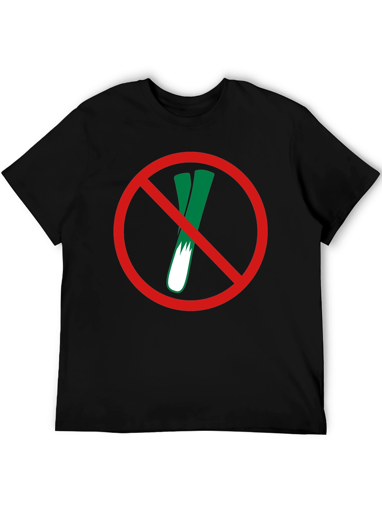 No Leeks T-Shirt - Forbidden Vegetable Tee