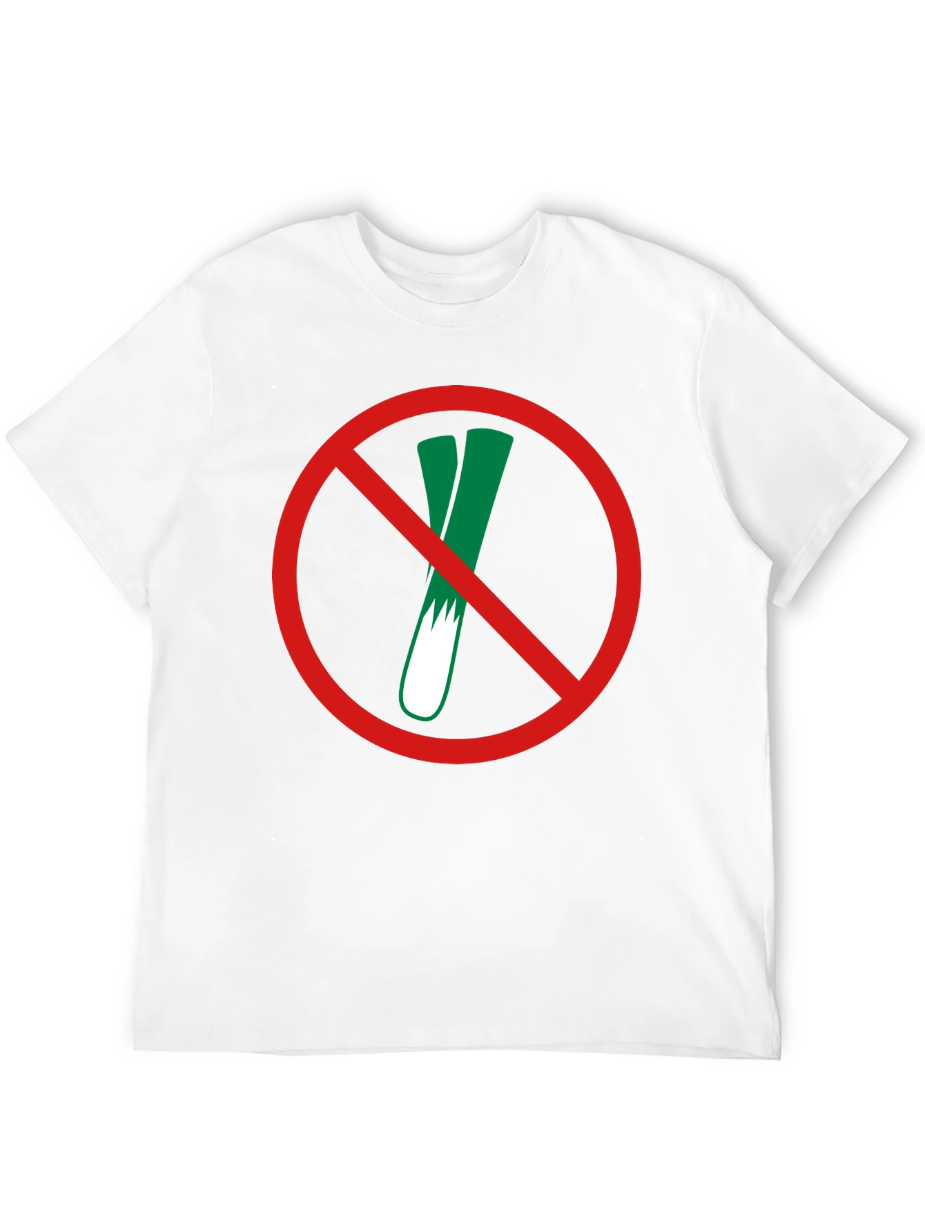 No Leeks T-Shirt - Forbidden Vegetable Tee