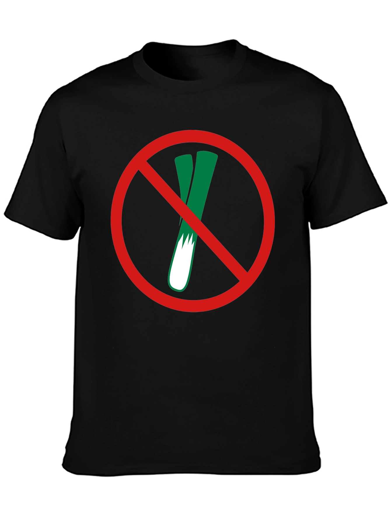 No Leeks T-Shirt - Forbidden Vegetable Tee