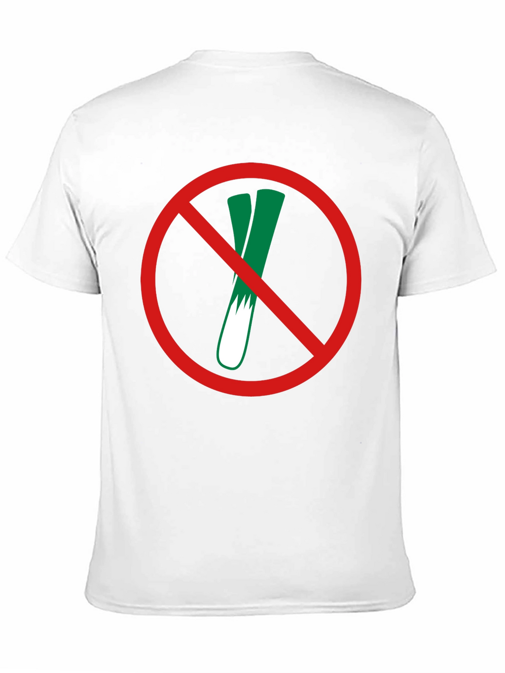 No Leeks T-Shirt - Forbidden Vegetable Tee