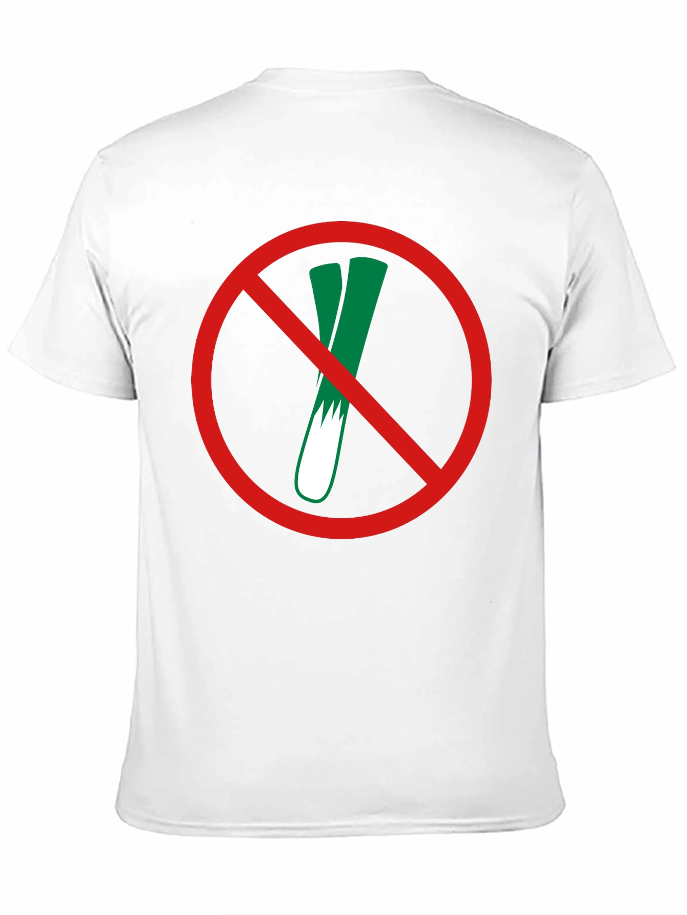 No Leeks T-Shirt - Forbidden Vegetable Tee