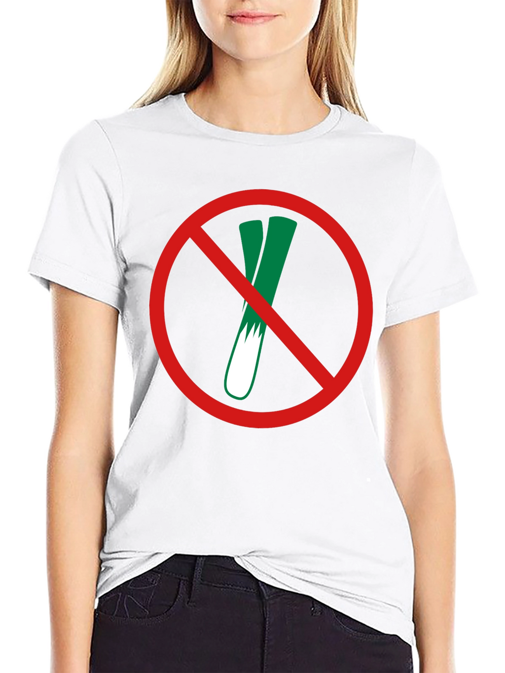 No Leeks T-Shirt - Forbidden Vegetable Tee
