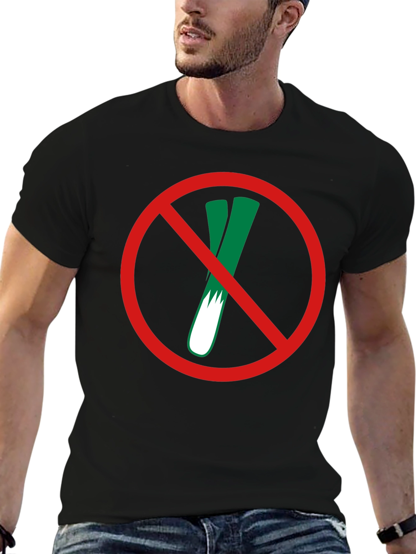 No Leeks T-Shirt - Forbidden Vegetable Tee