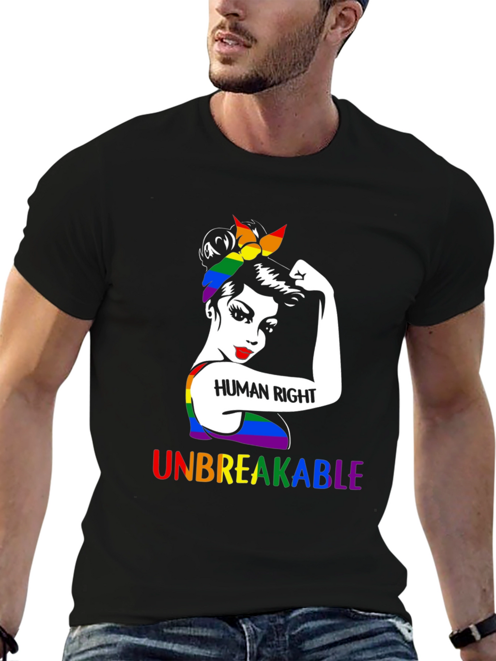 Human Rights LGBTQ+ Unbreakable T-Shirt